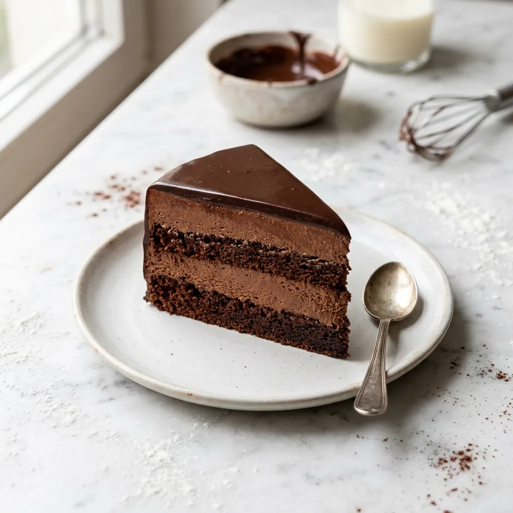 Hungarian Chocolate Mousse Cake (Sutemeny Rigo Jancsi)