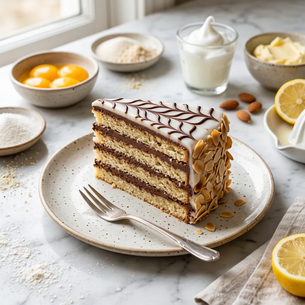 Hungarian Esterházy Torte Recipe