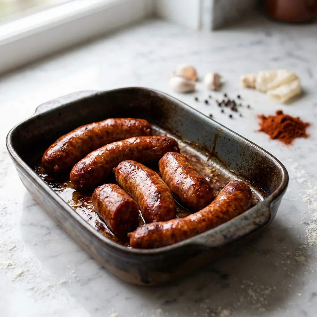 Hungarian Homemade Sausage (Hazi Kolbasz)