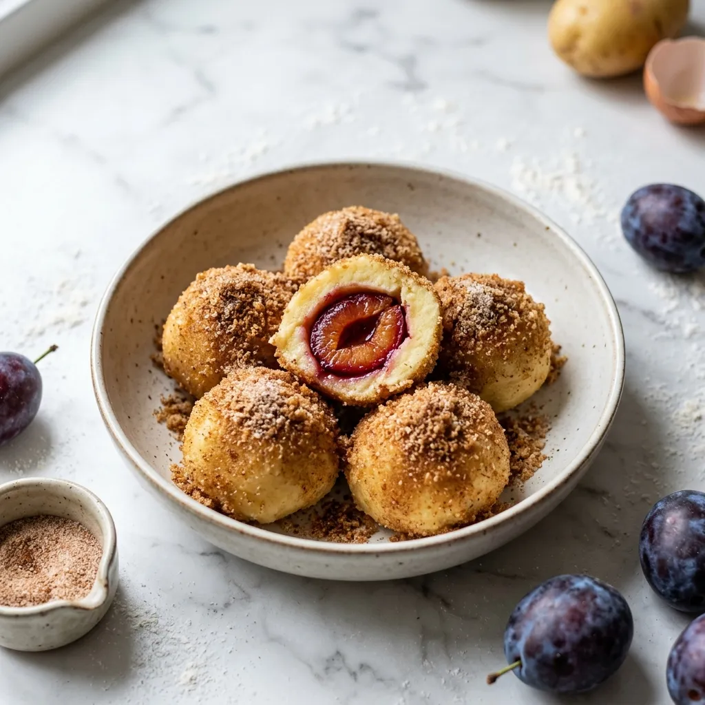 Hungarian Plum Dumplings (Szilvás Gombóc) Recipe