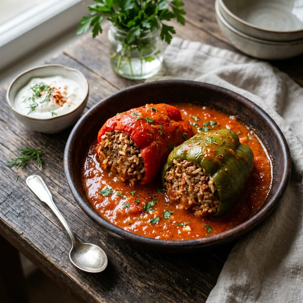 Hungarian Stuffed Peppers