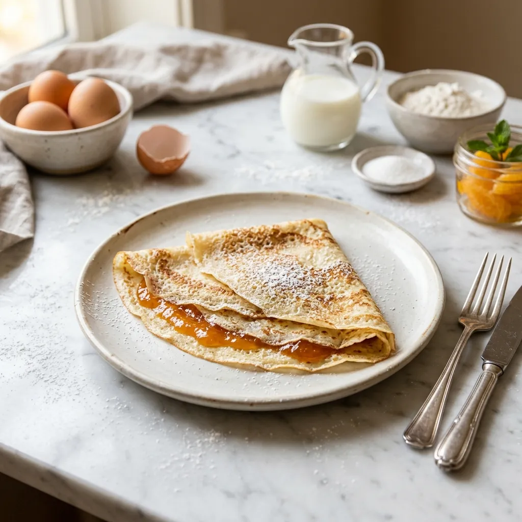 Hungarian Sweet Pancakes (Palacsinta)