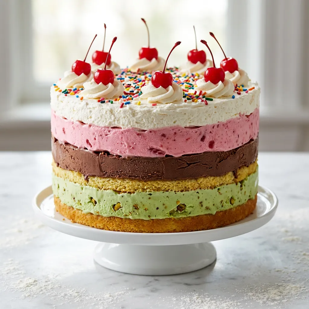 Ice Cream Cake Recipe