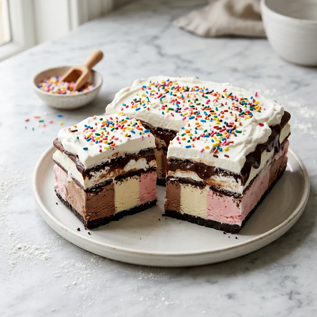 Ice Cream Sandwich Cake