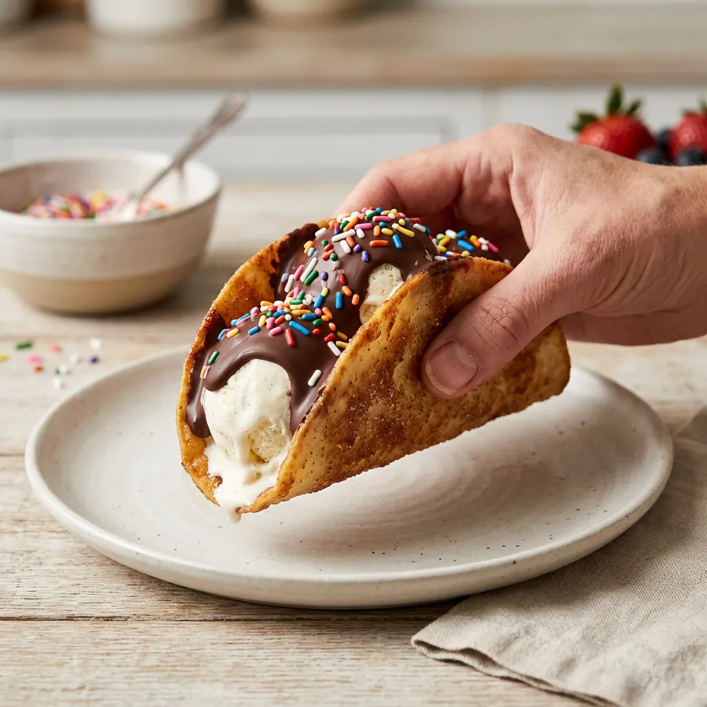 Ice Cream Taco Recipe