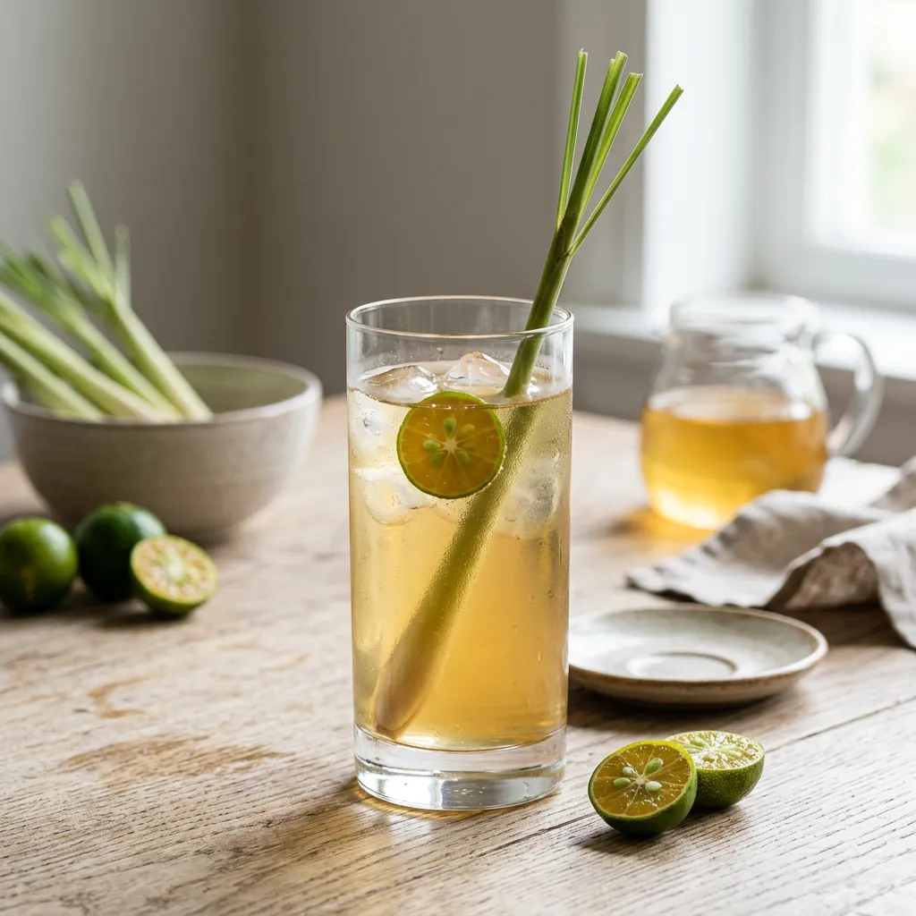 Iced Lemongrass Tea