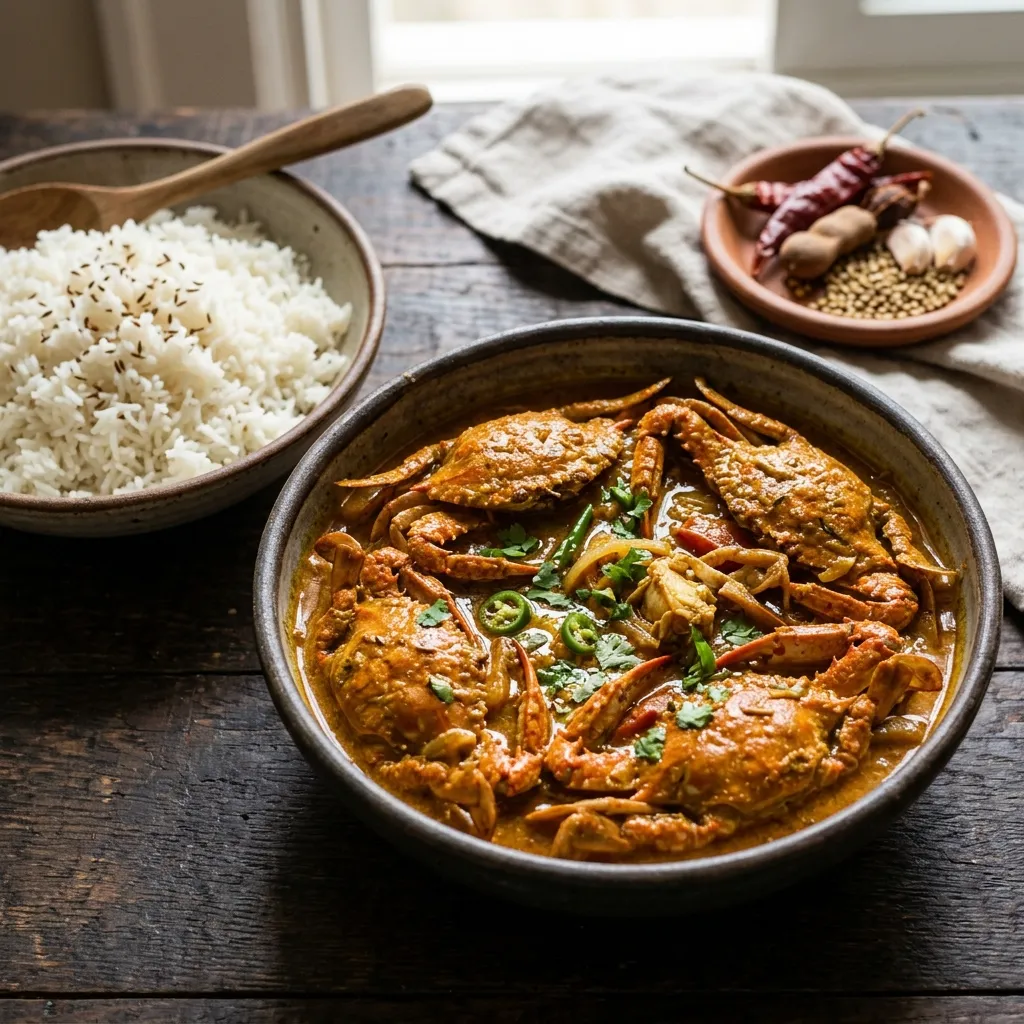 Indian Crab Curry
