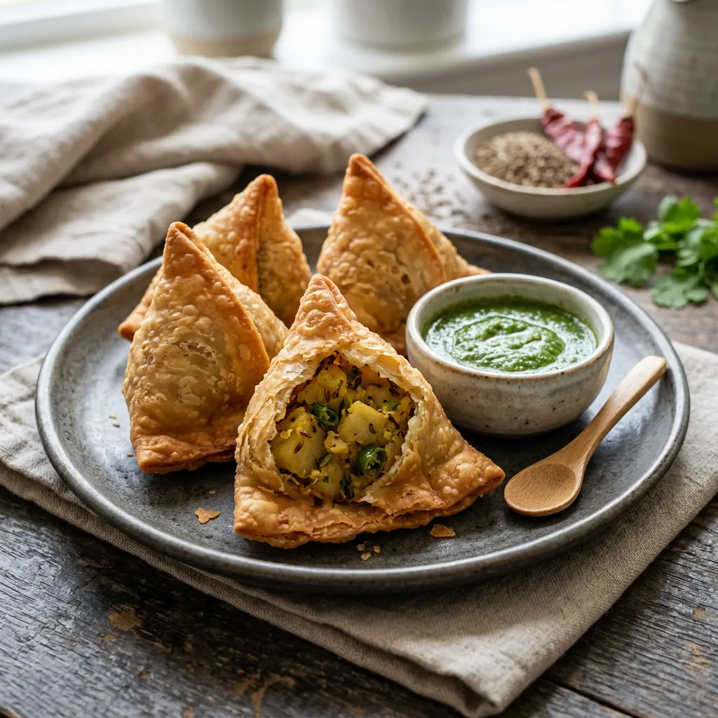 Indian Samosa Snack