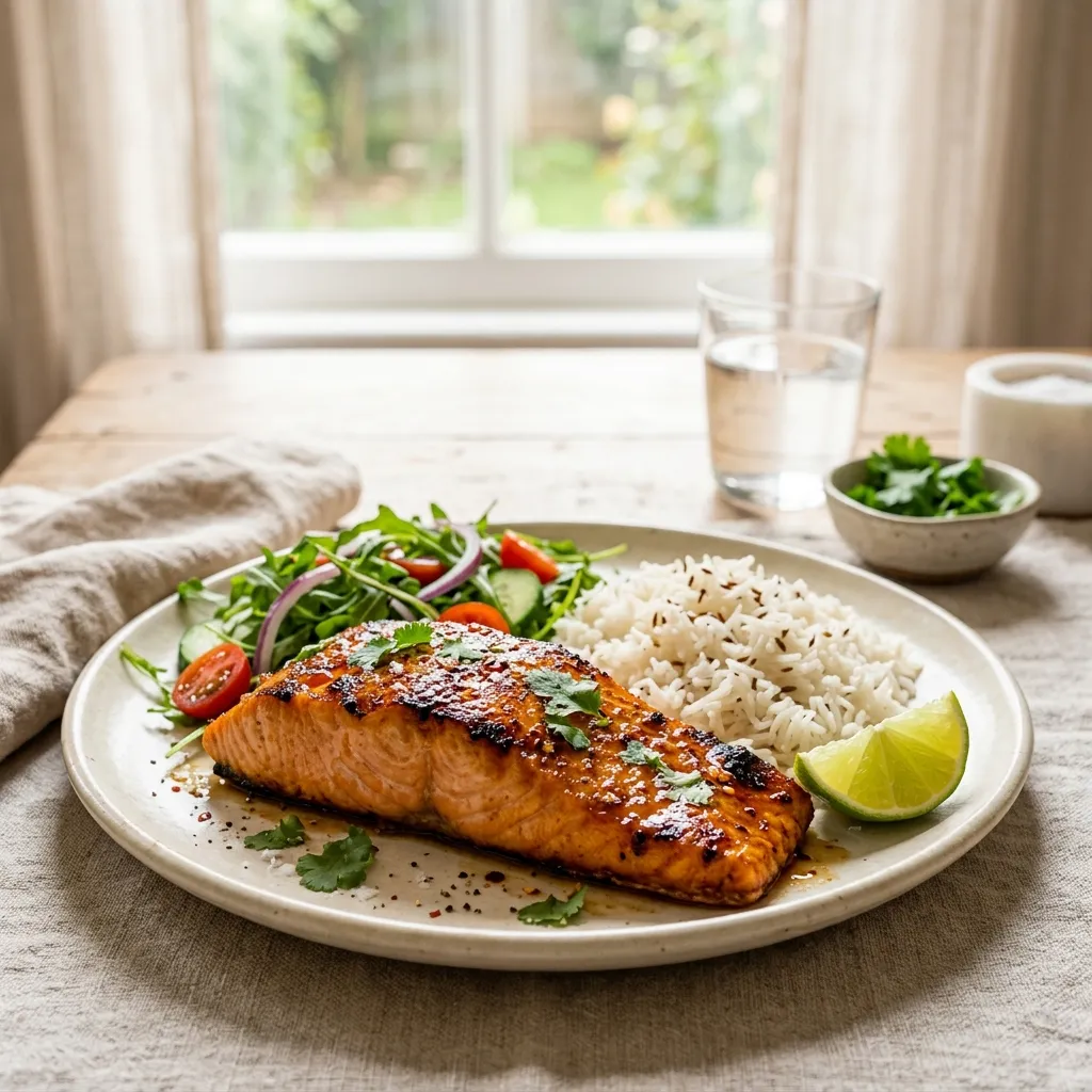 Indian-Spiced Salmon (Pareve)