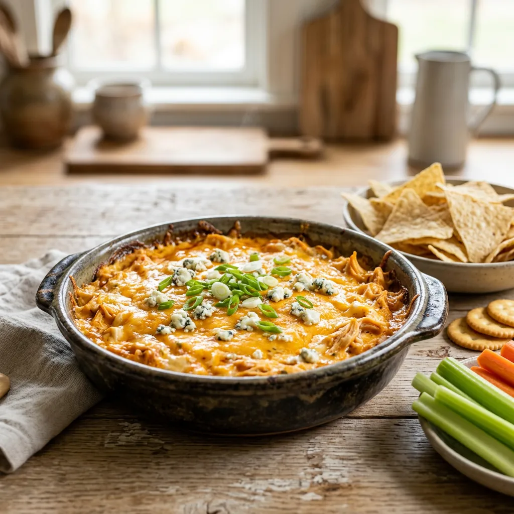 Instant Pot Buffalo Chicken Dip Recipe
