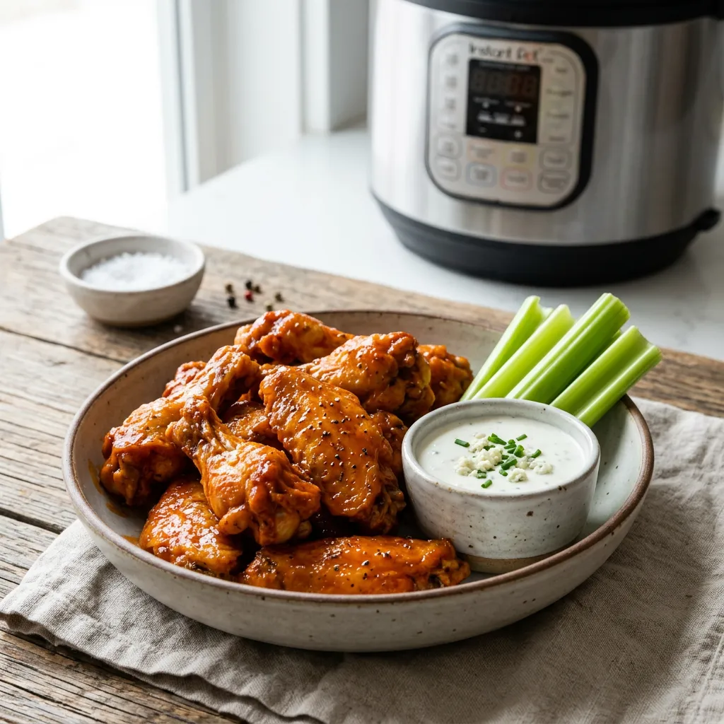 Instant Pot Buffalo Wings Recipe