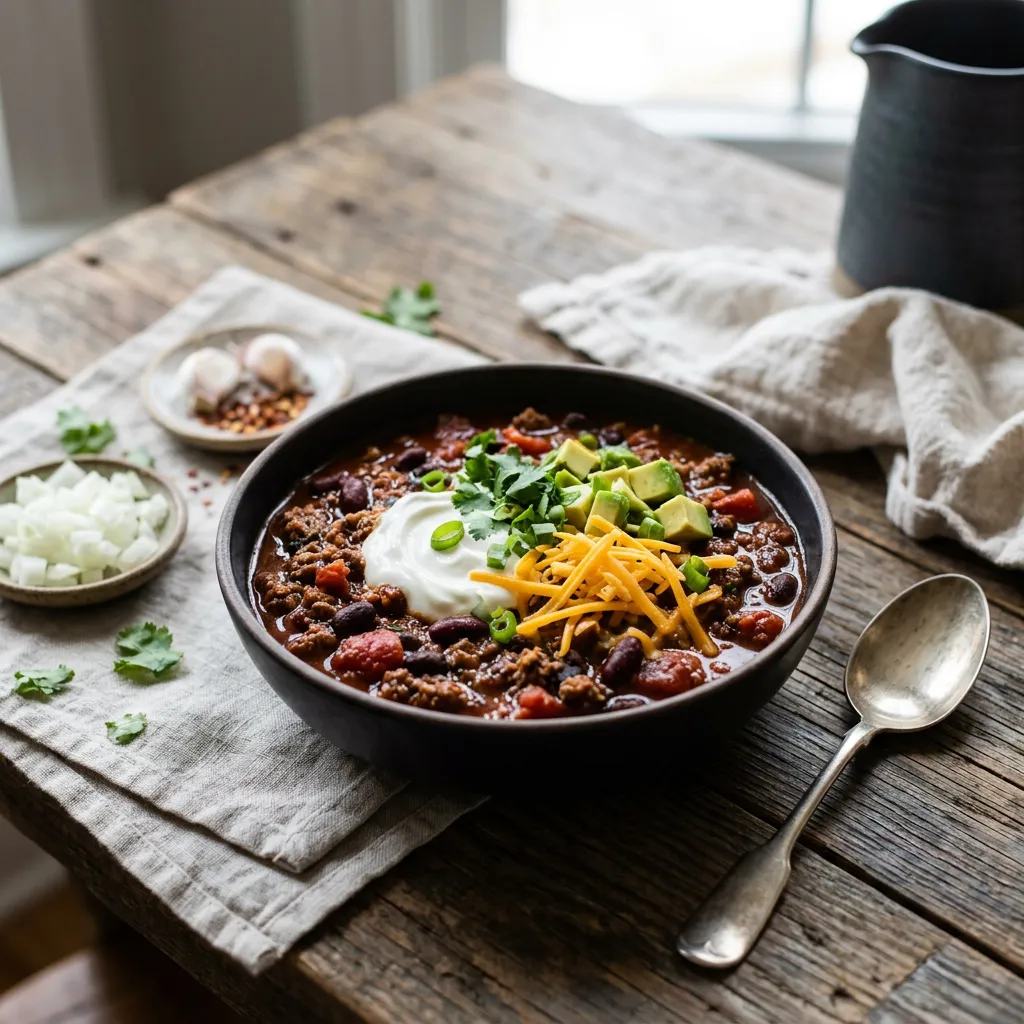 Instant Pot Chili Recipe
