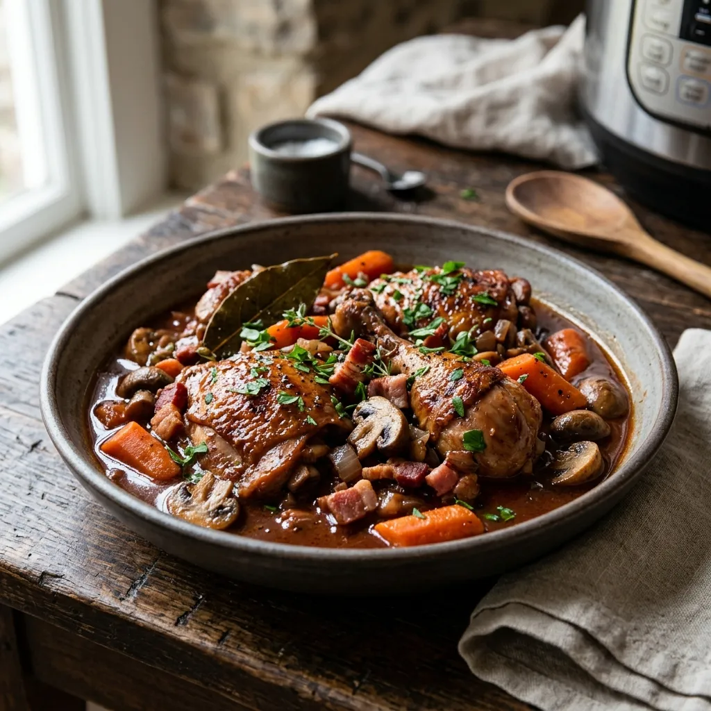 Instant Pot Coq au Vin