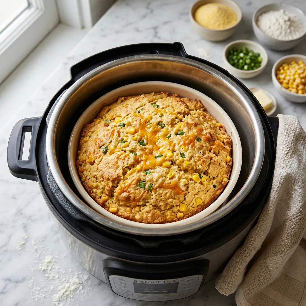 Instant Pot Cornbread Recipe