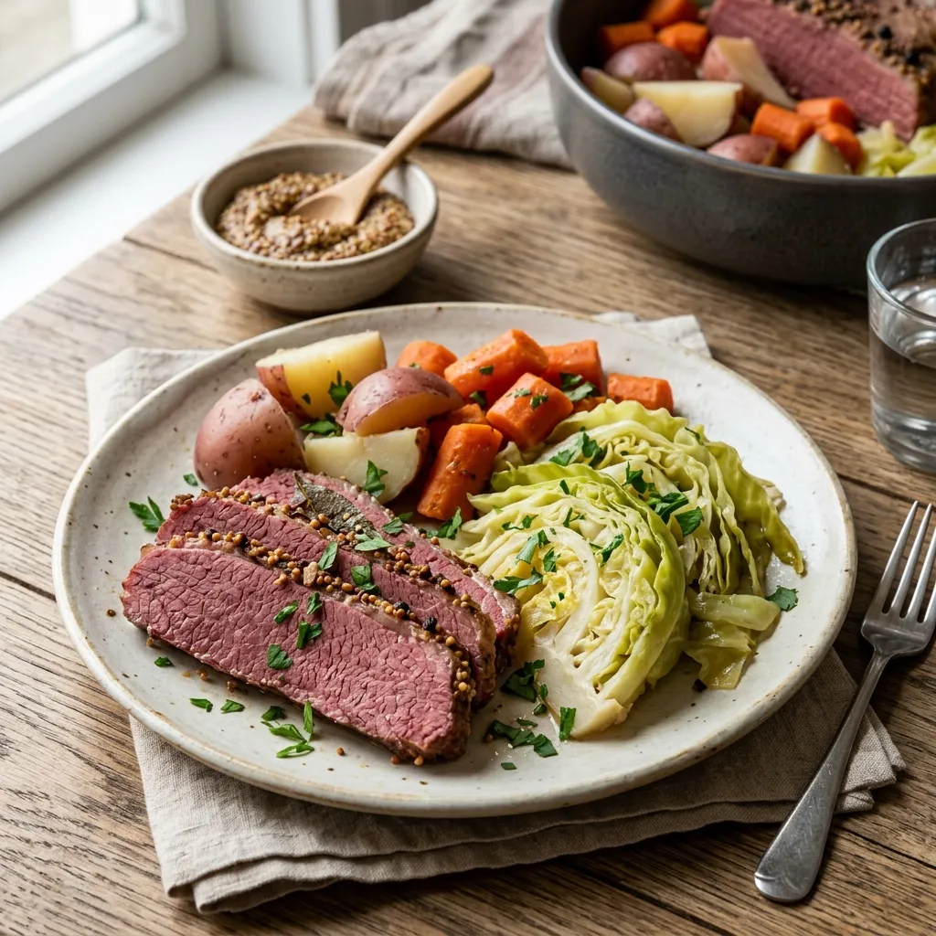 Instant Pot Corned Beef and Cabbage