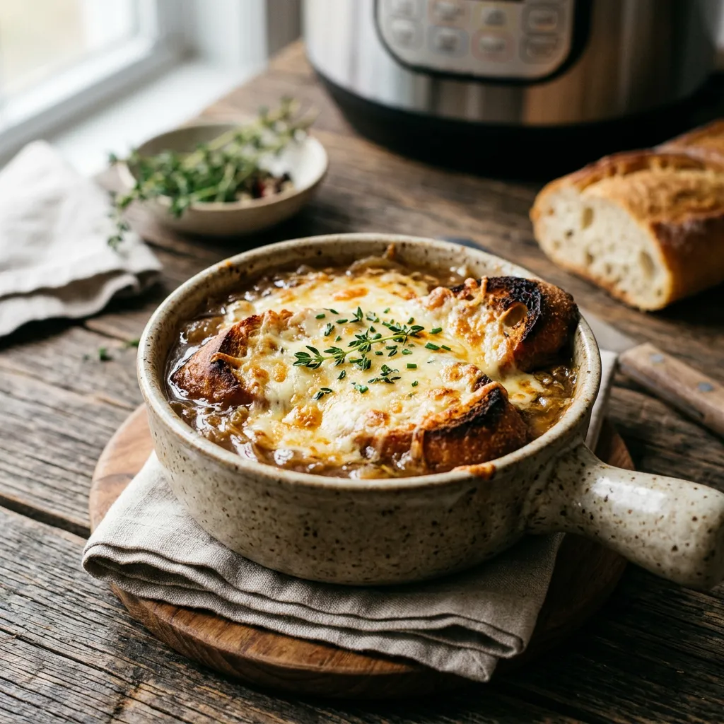 Instant Pot French Onion Soup