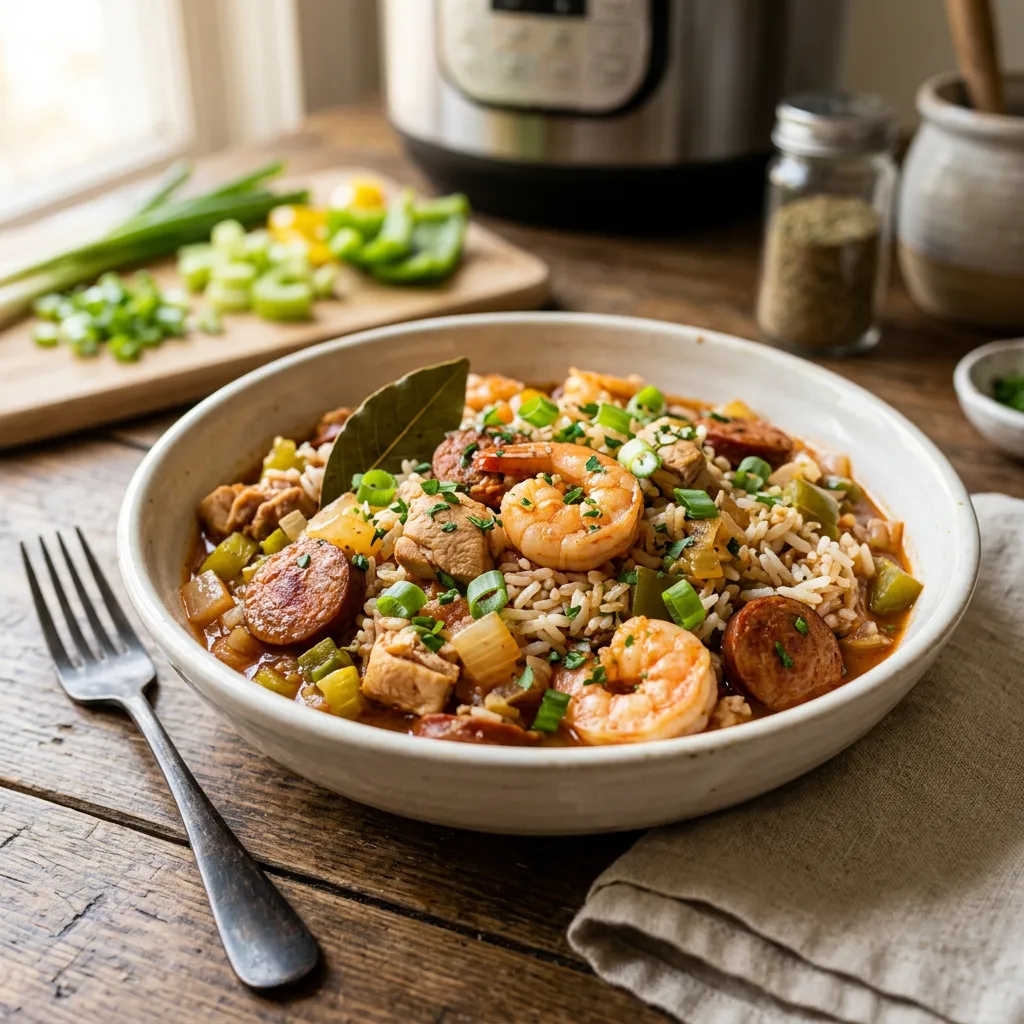 Instant Pot Jambalaya Recipe