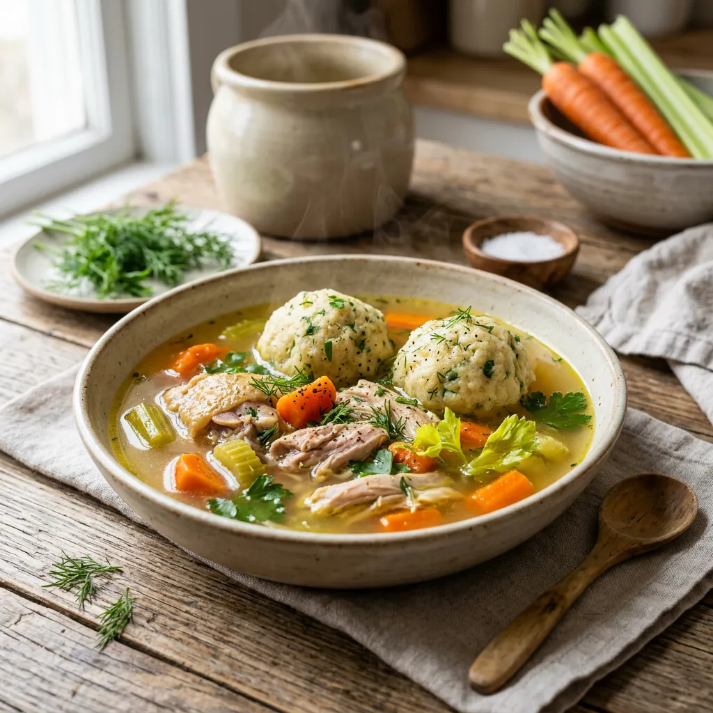 Instant Pot Matzo Ball Soup