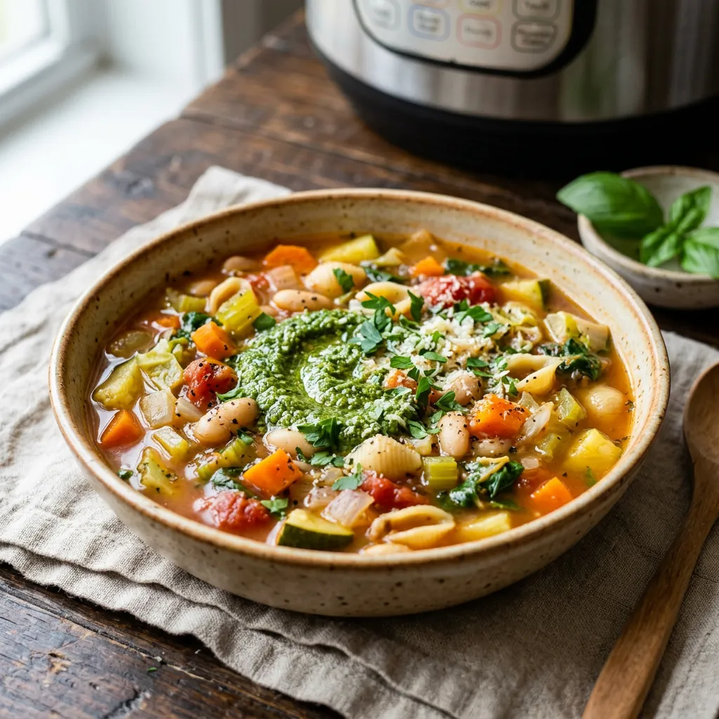 Instant Pot Minestrone Recipe