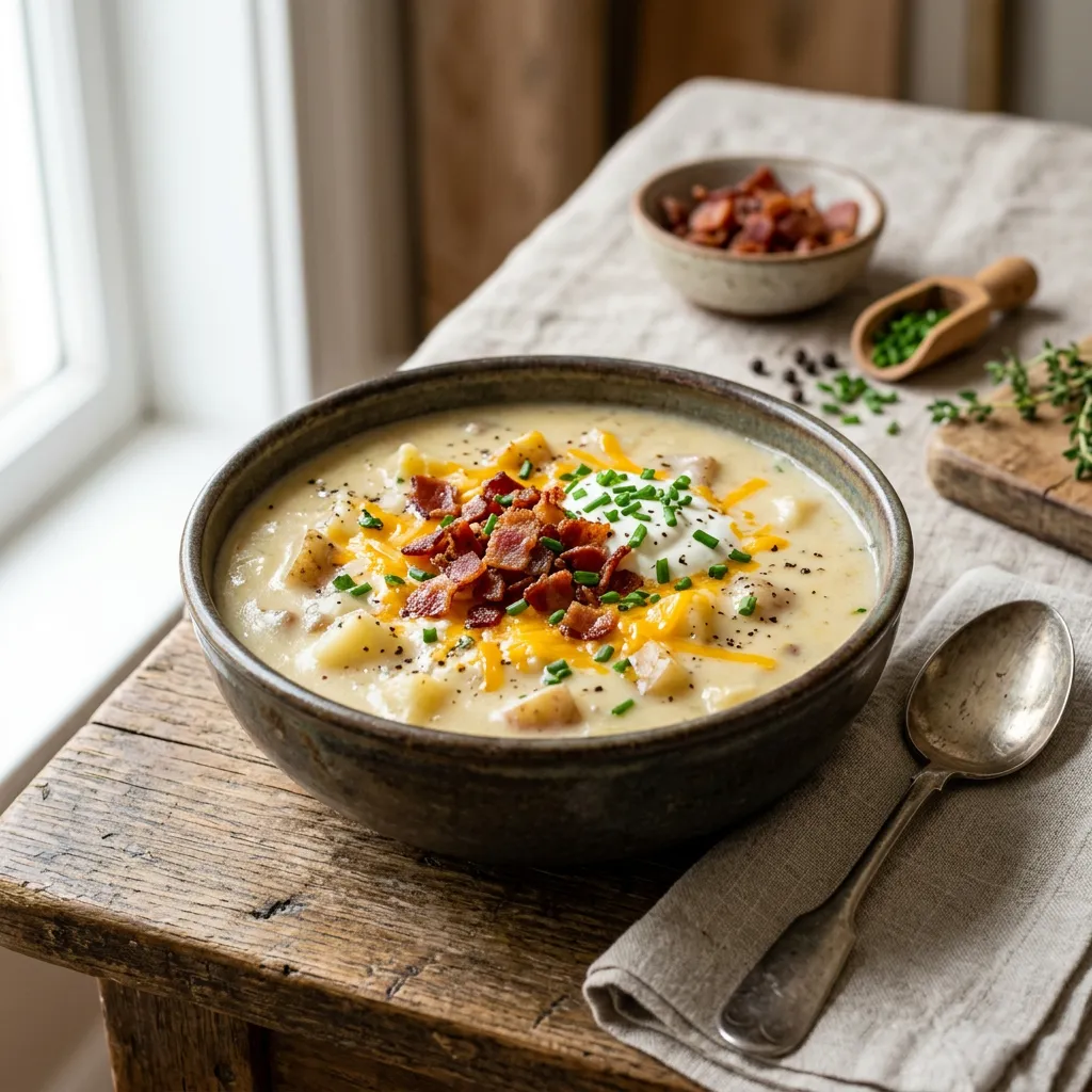 Instant Pot Potato Soup Recipe