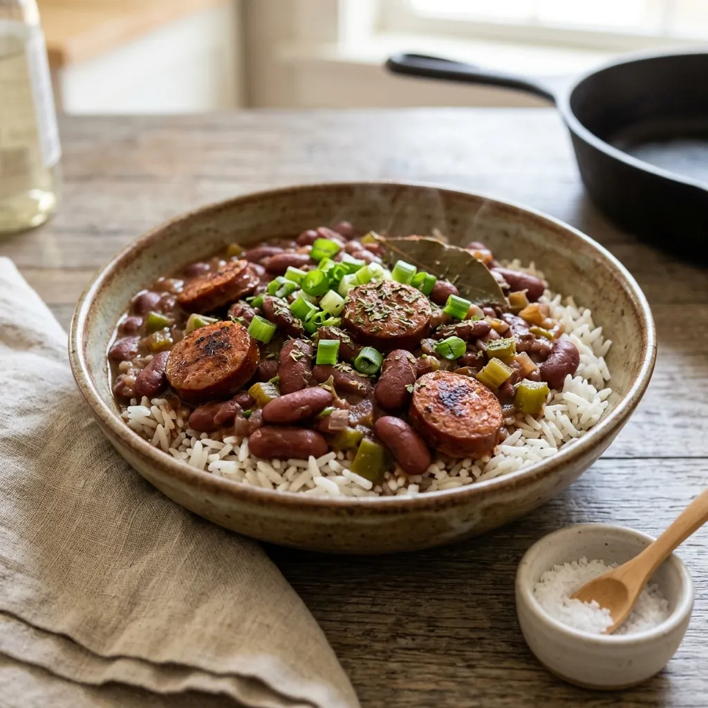 Instant Pot Red Beans and Rice
