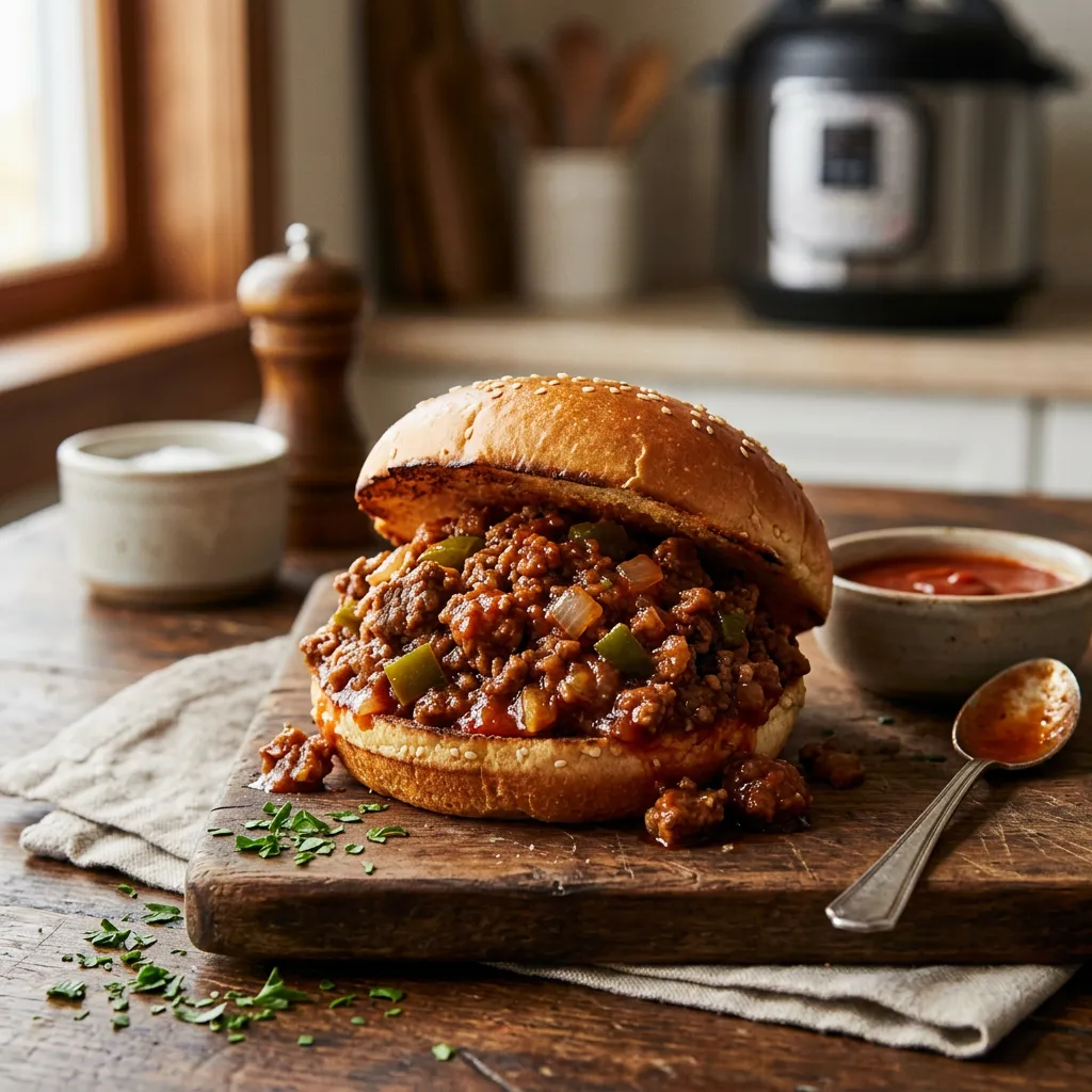 Instant Pot Sloppy Joes Recipe