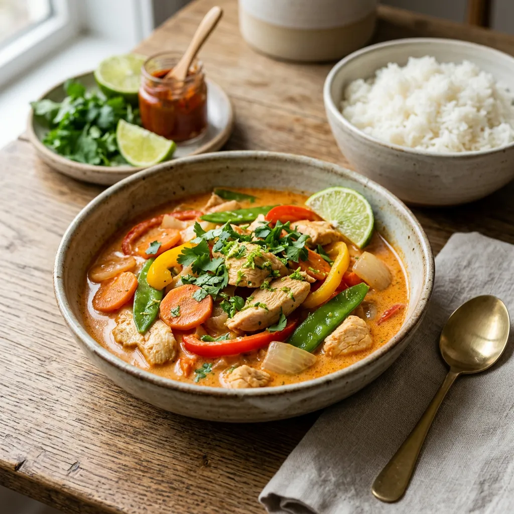 Instant Pot Thai Chicken Curry Recipe