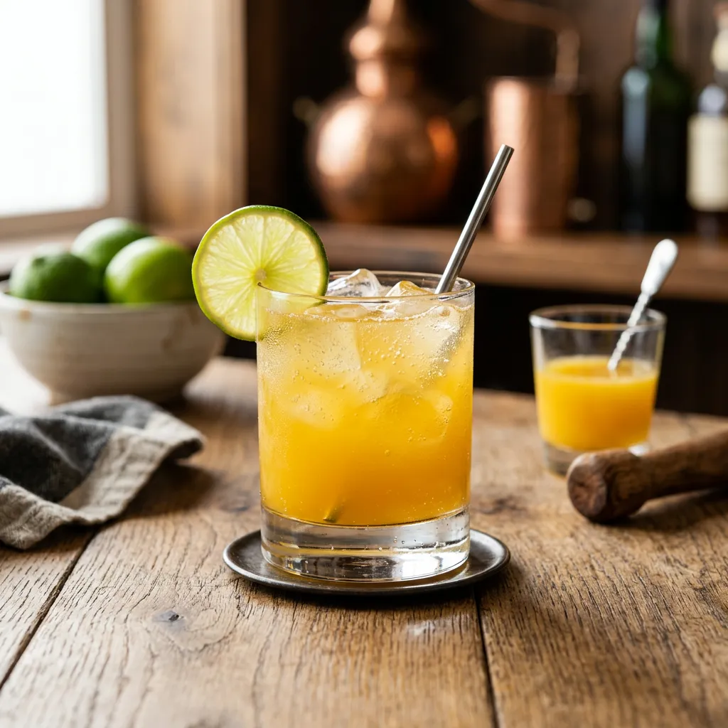 Irish Gold Whiskey Cocktail