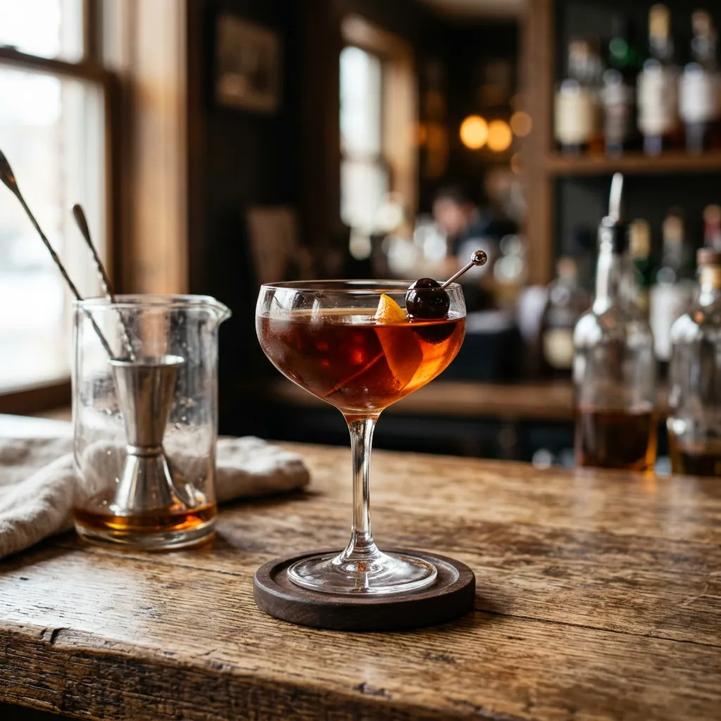 Irish Manhattan Cocktail