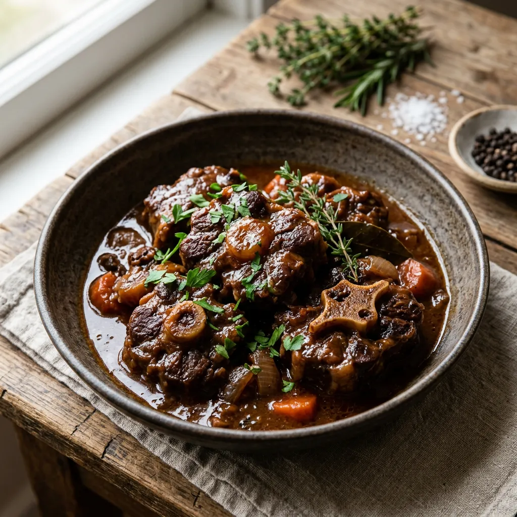 Italian Guazzetto Oxtail
