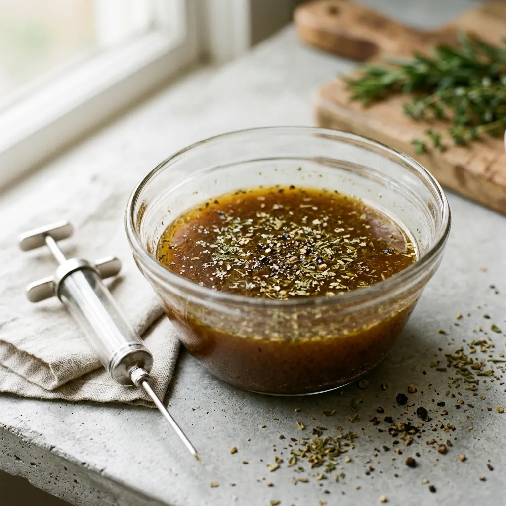Italian Herb Turkey Injection Marinade