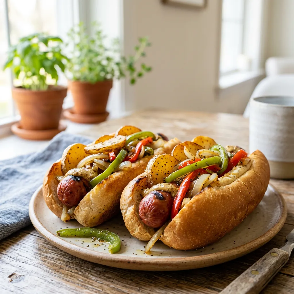 Italian Hot Dog Recipe