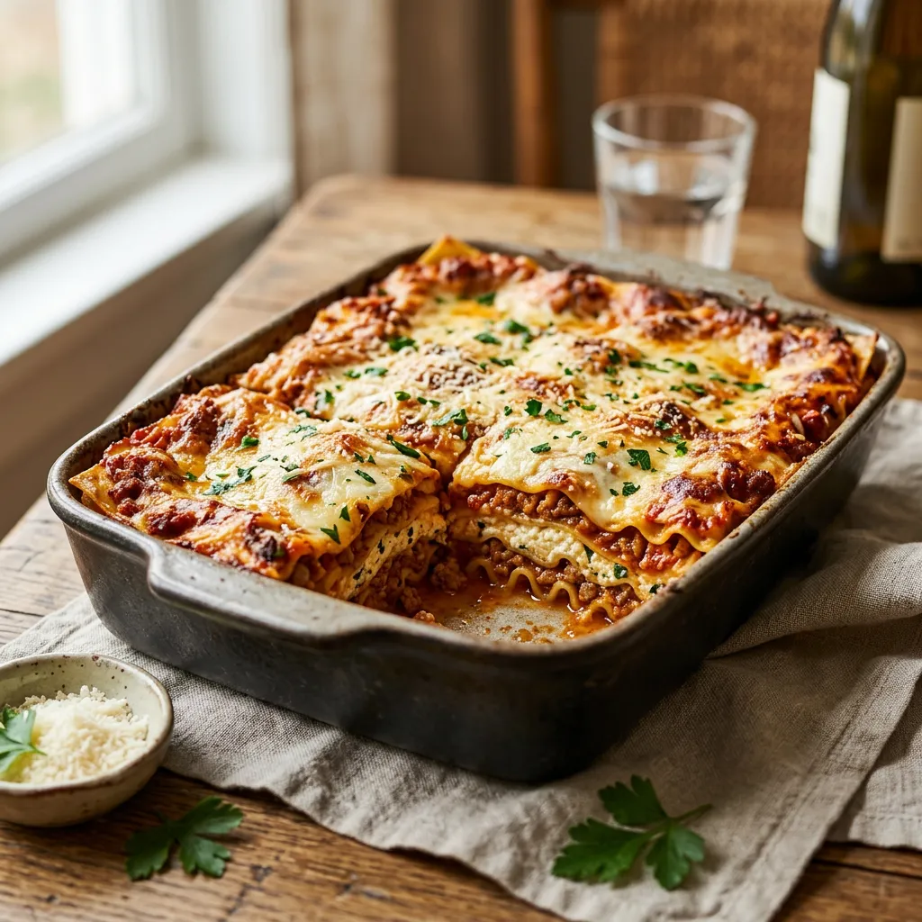 Italian Sausage Lasagna