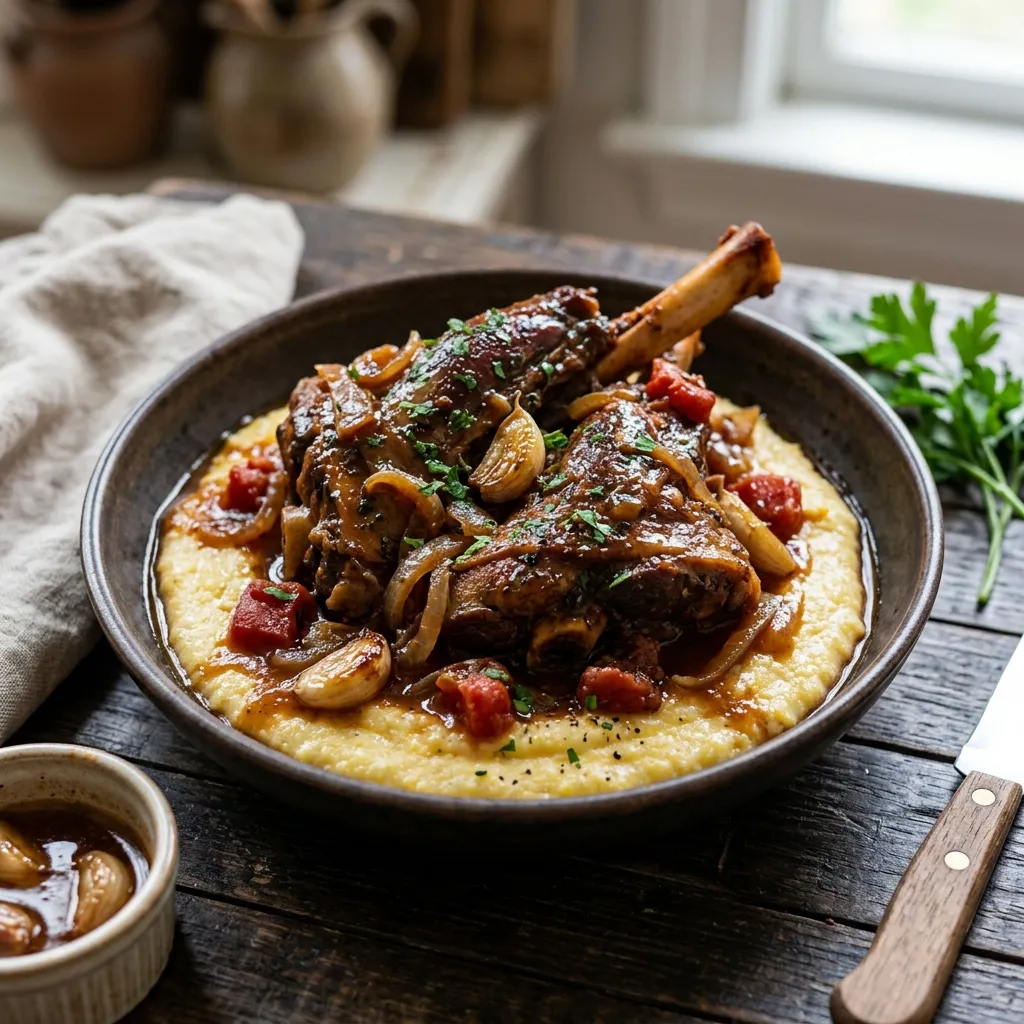 Italian-Style Lamb Shanks