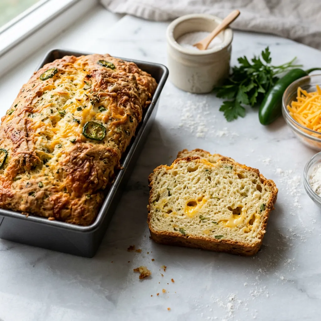 Jalapeño Cheddar Quick Bread Recipe