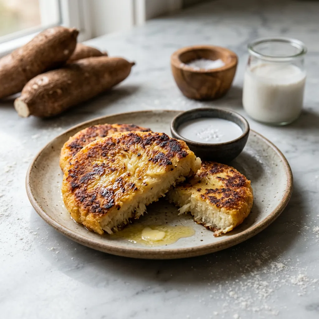 Jamaican Bammies (Cassava Bread)