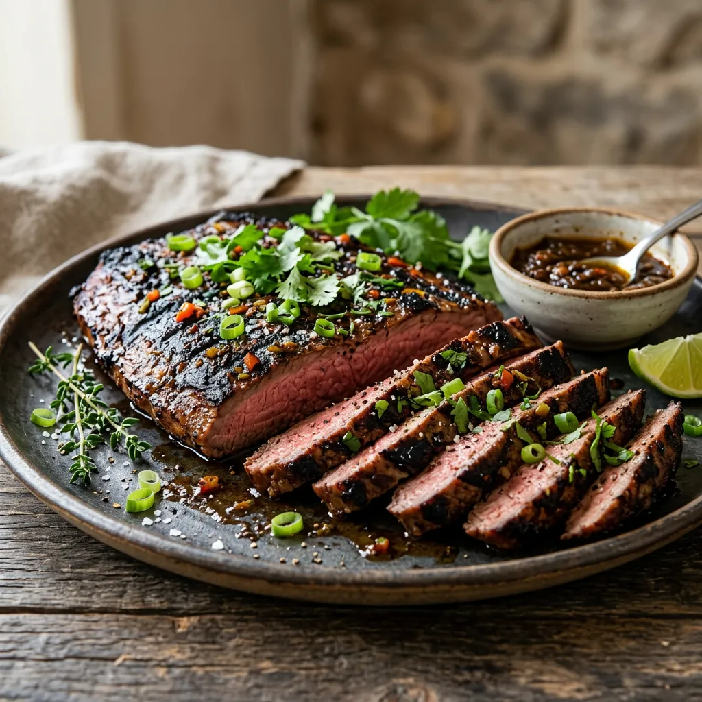 Jamaican Jerk Flank Steak