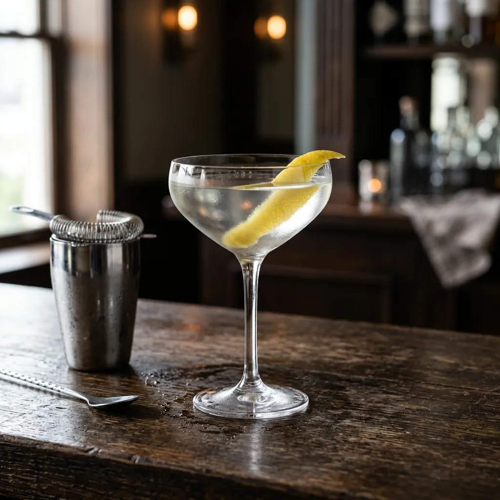 James Bond's Famous Vesper Martini Recipe