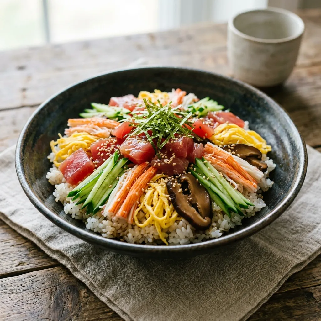 Japanese Chirashizushi