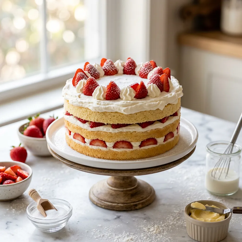 Japanese Christmas Cake