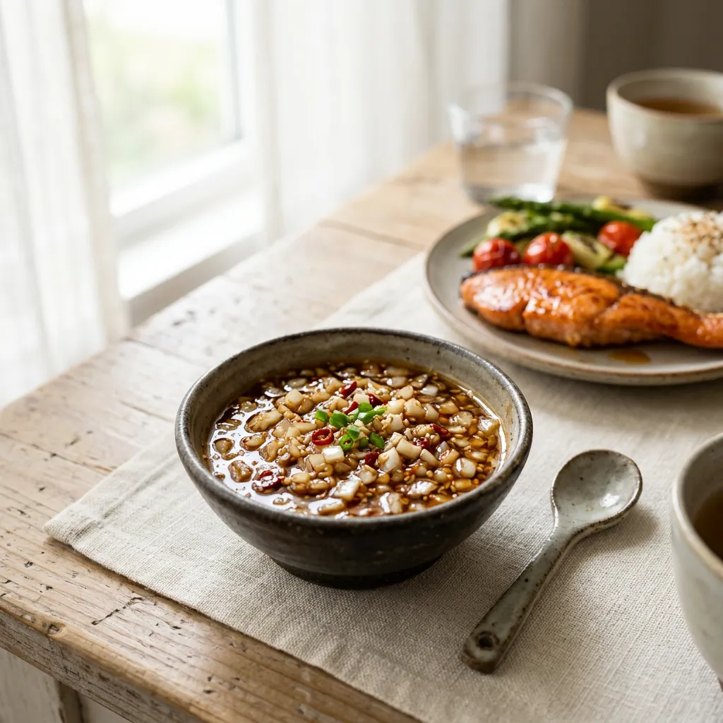Japanese Spicy Onion Sauce