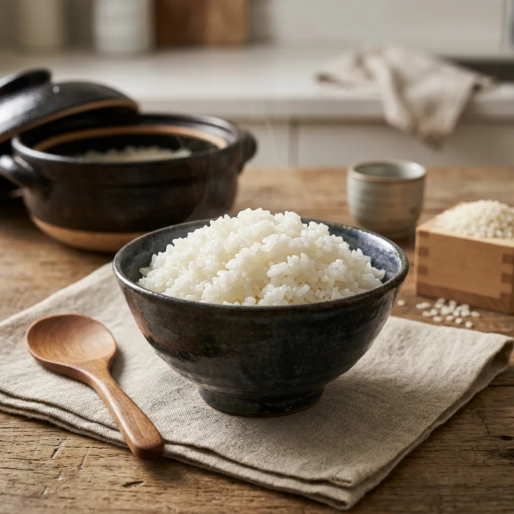 Japanese-Style Steamed Rice