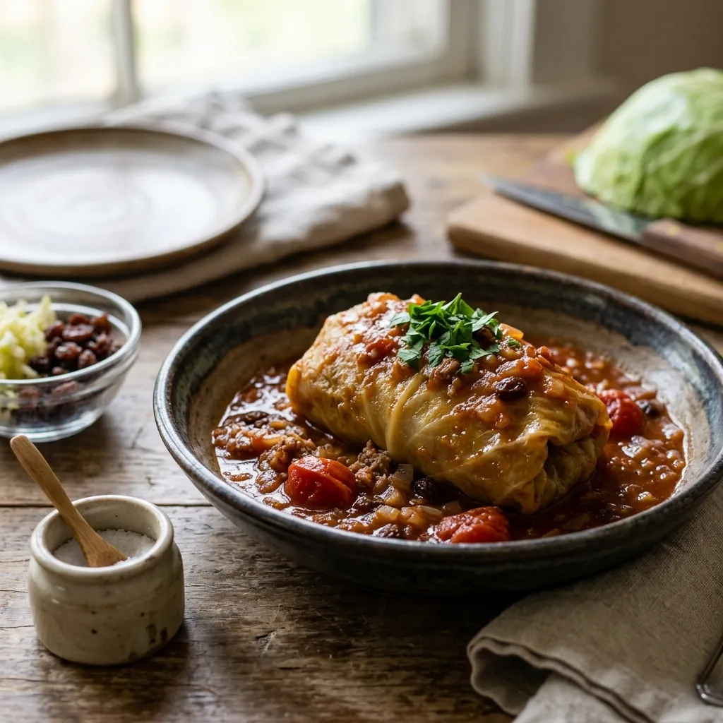 Jewish Stuffed Cabbage (Holishkes)