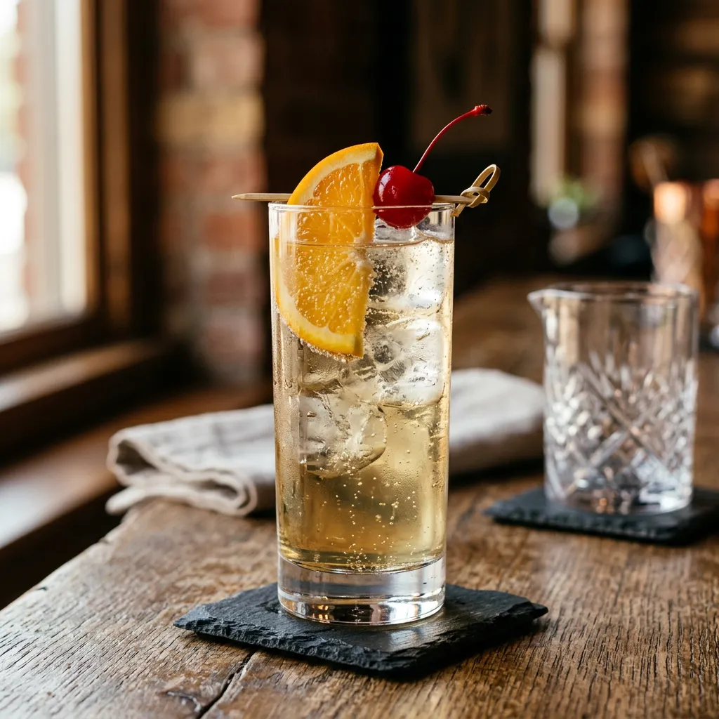 John Collins Bourbon Whiskey Highball