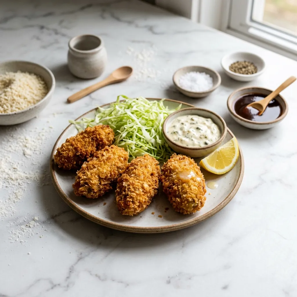 Kaki Fry (Japanese Fried Oysters)