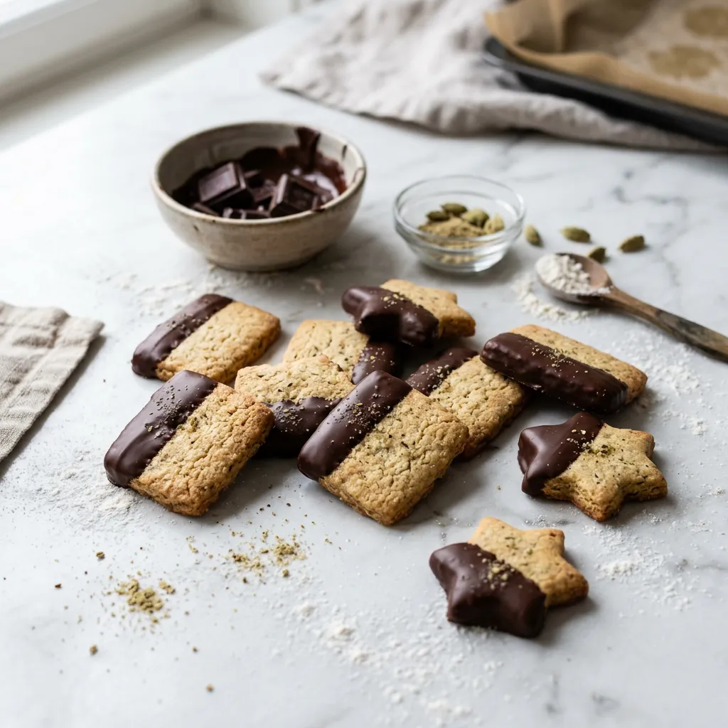 Kardamom Plaetzchen (German Christmas Cardamom Cookies) Recipe