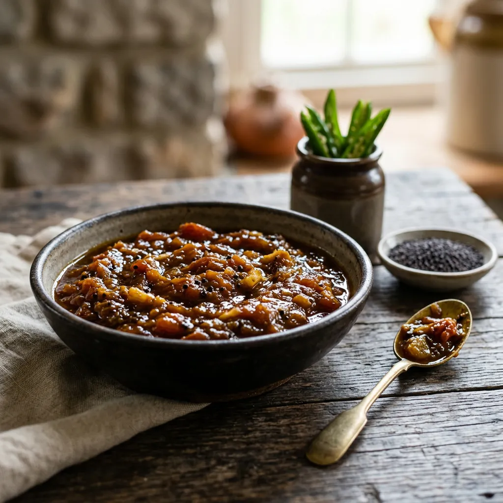 Kasundi: Eastern Indian Tomato Chutney