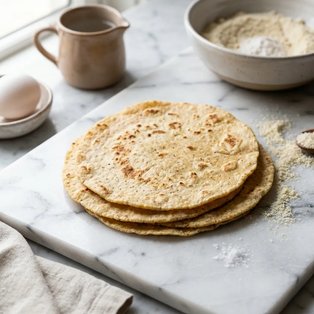 Keto Almond Flour Tortillas