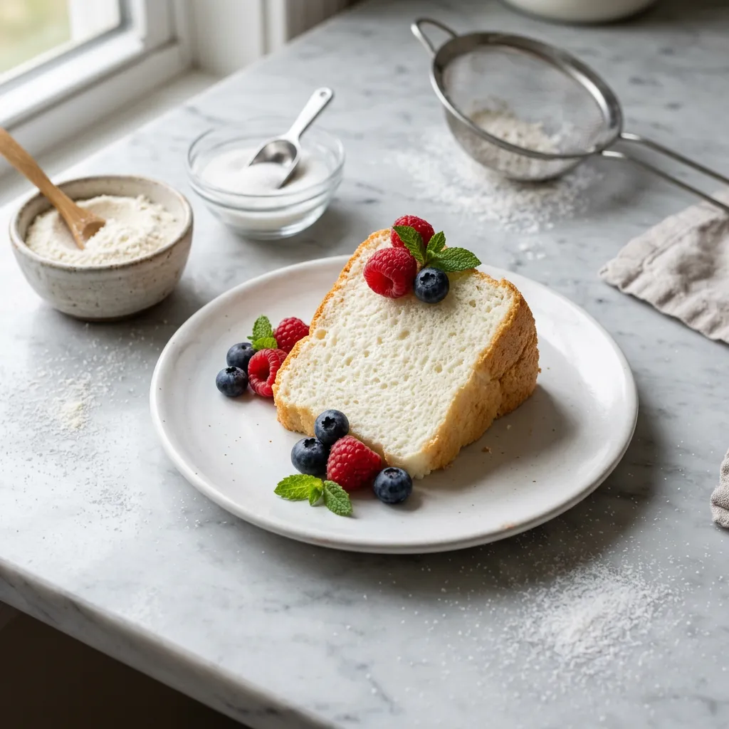 Keto Angel Food Cake