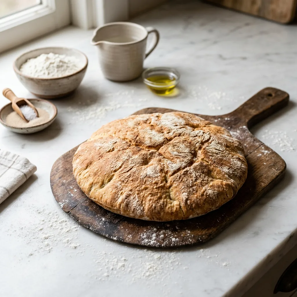 Khobz (Basic Moroccan White Bread) Recipe